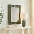 Uttermost Quincey Mirror in Olive Green