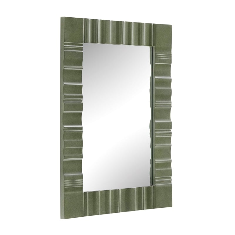 Uttermost Quincey Mirror in Olive Green