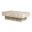 Uttermost Kotoa Coffee Table in Bleached White