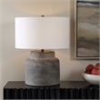 Uttermost Benedet Table Lamp in Gray Wash