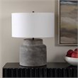 Uttermost Benedet Table Lamp in Gray Wash