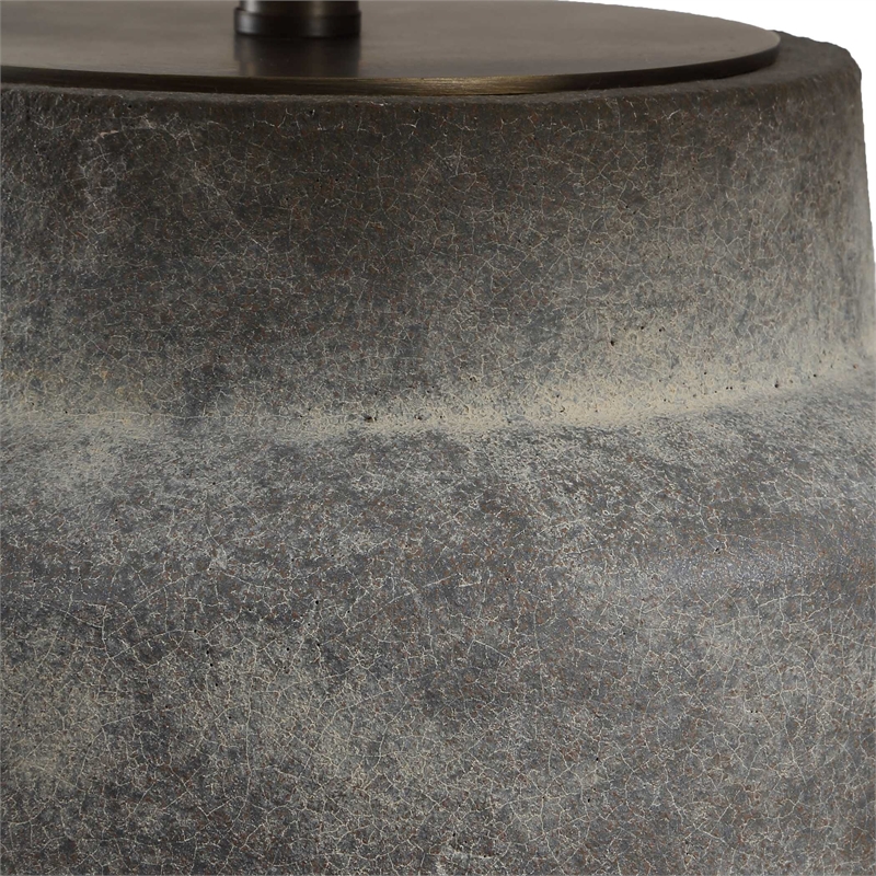 Uttermost Benedet Table Lamp in Gray Wash