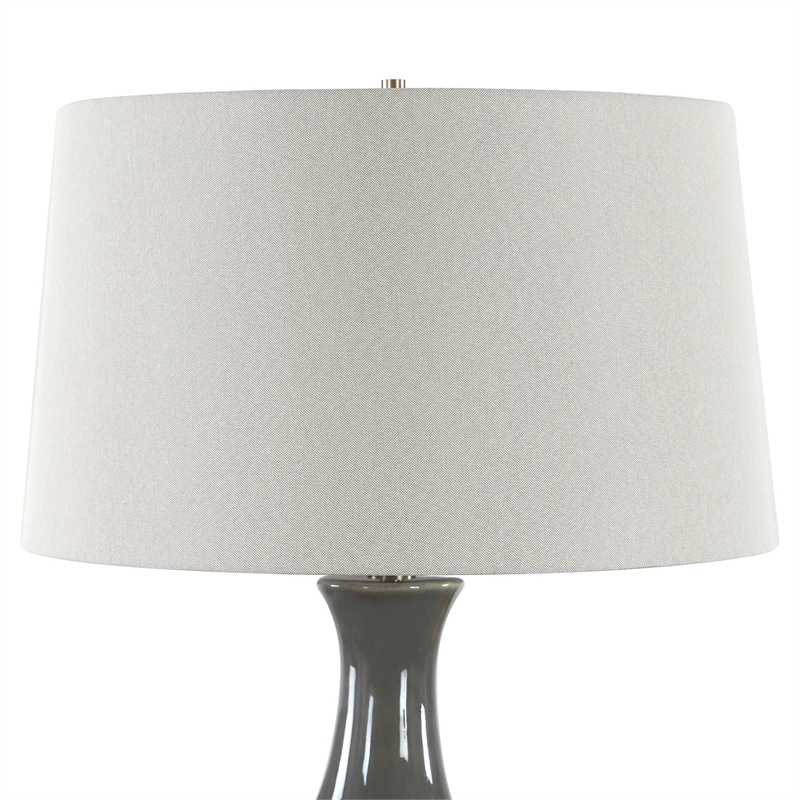 Uttermost Tennille Table Lamp in Gray