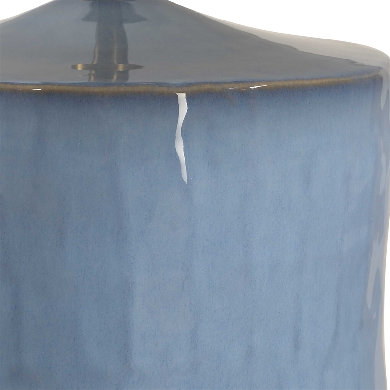 Uttermost Kamara Table Lamp in Powder Blue