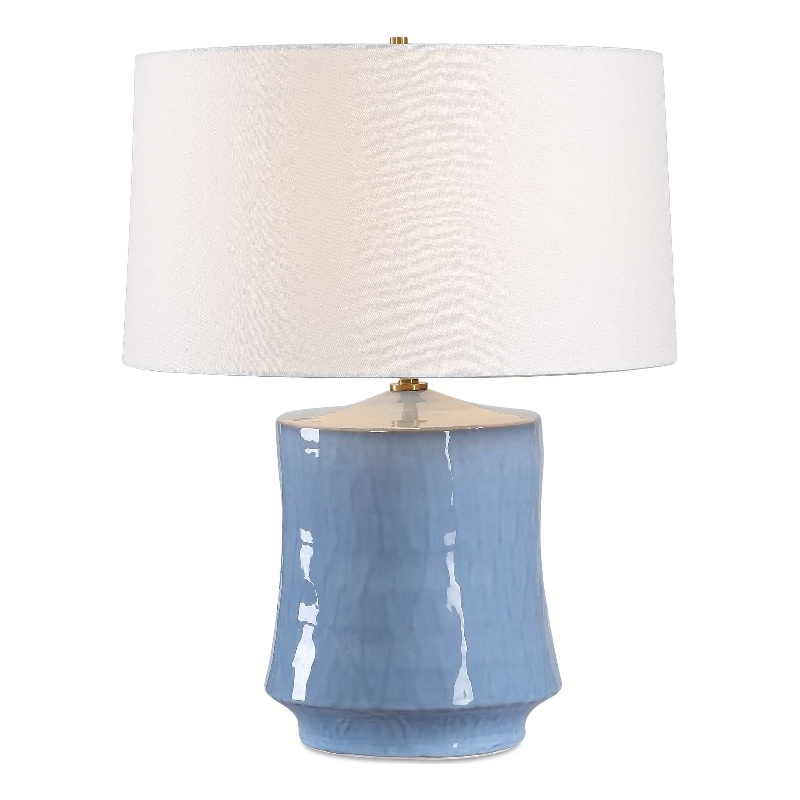 Uttermost Kamara Table Lamp in Powder Blue