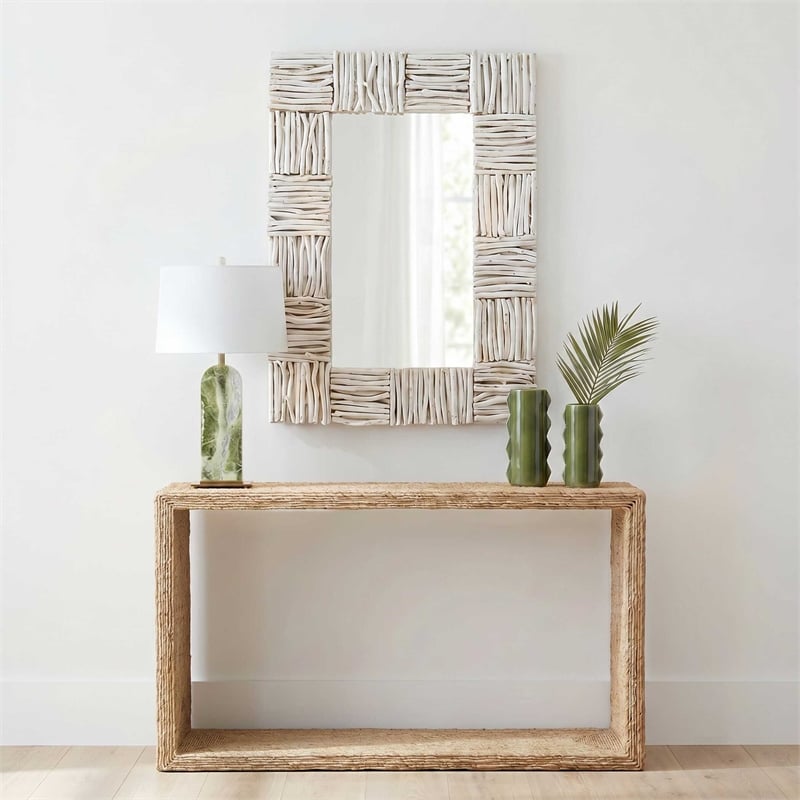 Uttermost Lathey Mirror in Teak Woodtone
