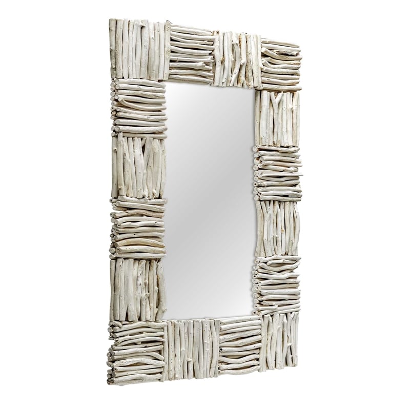 Uttermost Lathey Mirror in Teak Woodtone
