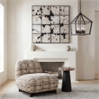 Uttermost Uvalda Stone Wall Decor in Black