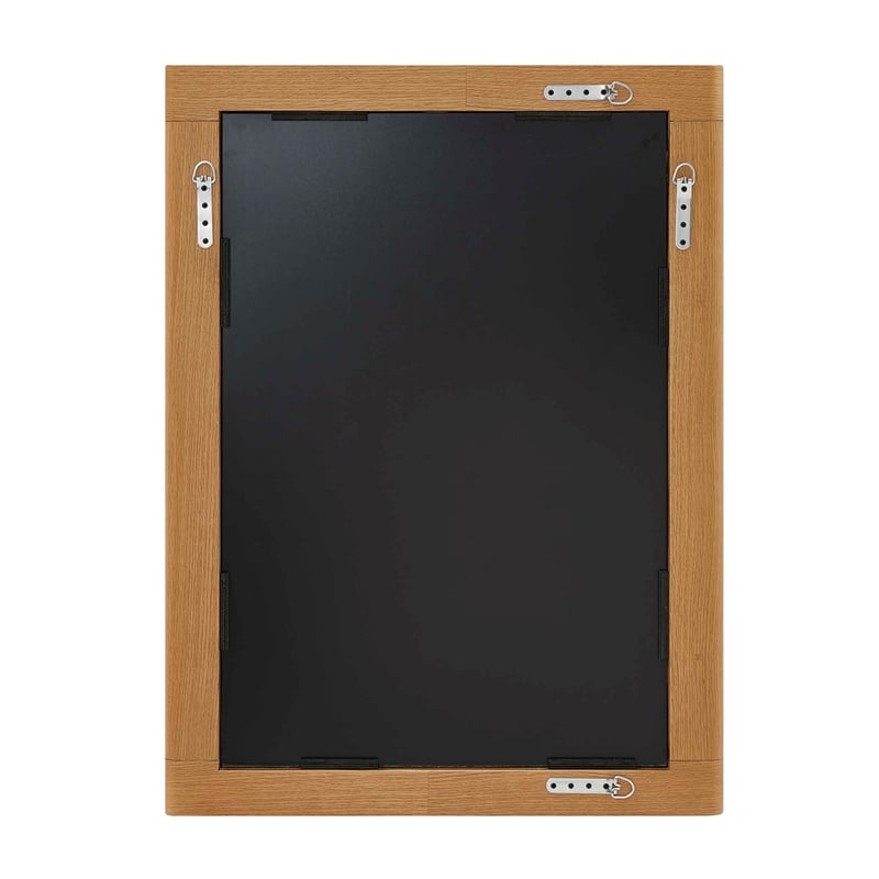 Uttermost Bishop Gunstock Mirror in Oak Woodtone