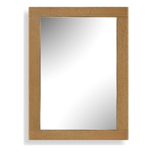 Uttermost Bishop Gunstock Mirror in Oak Woodtone