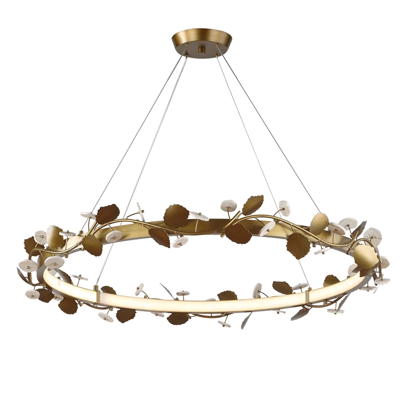 Uttermost Biscotti LED Chandelier in Bronze