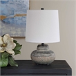 Uttermost Wester Ceramic Table Lamp in Brown and Gray