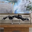Uttermost Charred Timber Sculpture in Black