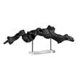 Uttermost Charred Timber Sculpture in Black