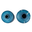 Uttermost Coastal Cascade Indoor-Outdoor Vases in Blue (Set of 2)