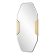 Uttermost Makari Mirror in Antique Brass and Gold