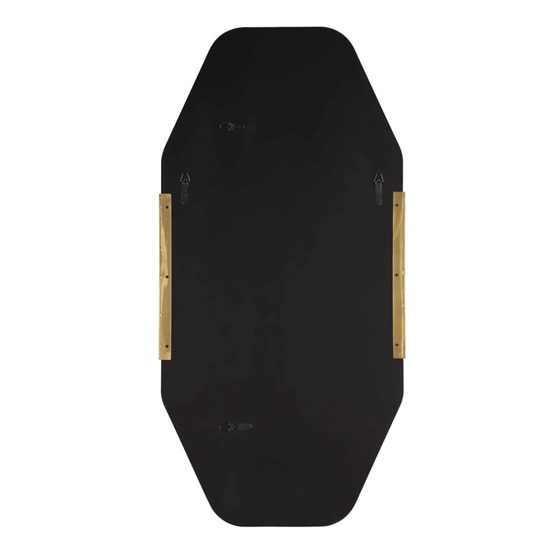 Uttermost Makari Mirror in Antique Brass and Gold