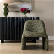 Uttermost Menlo Accent Chair in Olive Green