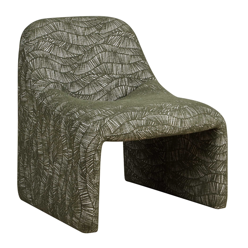 Uttermost Menlo Accent Chair in Olive Green