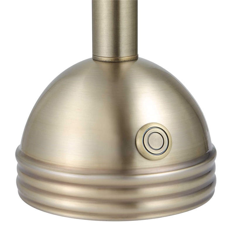 Uttermost Breece Rechargeable LED Accent Lamp in Bronze and Gold
