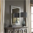 Uttermost Tarek Coastal Style MDF Wood Mirror in Silver/Light Gray