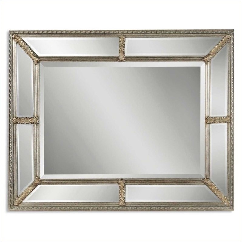 Uttermost Lucinda Mirror In Antique Silver And Gold