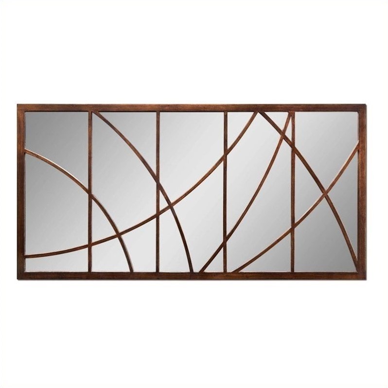 Uttermost Loudon Large Mirror In Distressed Bronze 14530 Uttermost Loudon Large Mirror In Distressed Bronze