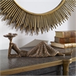 Uttermost Summer Days Resin Heavily Textured Sculpture in Antique Bronze