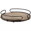 Uttermost Acela Natural Fir Wood Round Wine Tray