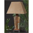 Uttermost Indoor and Outdoor Slate Accent Lamp in Hammered Copper
