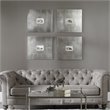 Uttermost Historical Buildings MDF Framed Art in Silver/Light Brown (Set of 4)