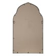 Uttermost Kenitra Contemporary Style Metal Arch Mirror in Gold Finish