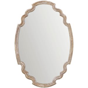 uttermost ludovica aged wood mirror