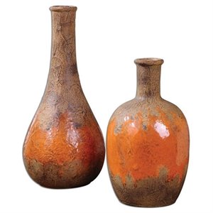uttermost kadam ceramic vases (set of 2)