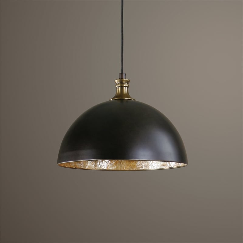 Uttermost Placuna Pendant in Bronze