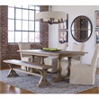 Uttermost Stratford Transitional Solid Wood Dining Table in Brown
