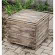 Uttermost Avner Coastal Mango Wood and MDF Cube Table in Driftwood
