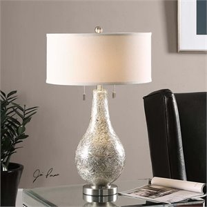 Uttermost Saracena Mercury Glass Lamp