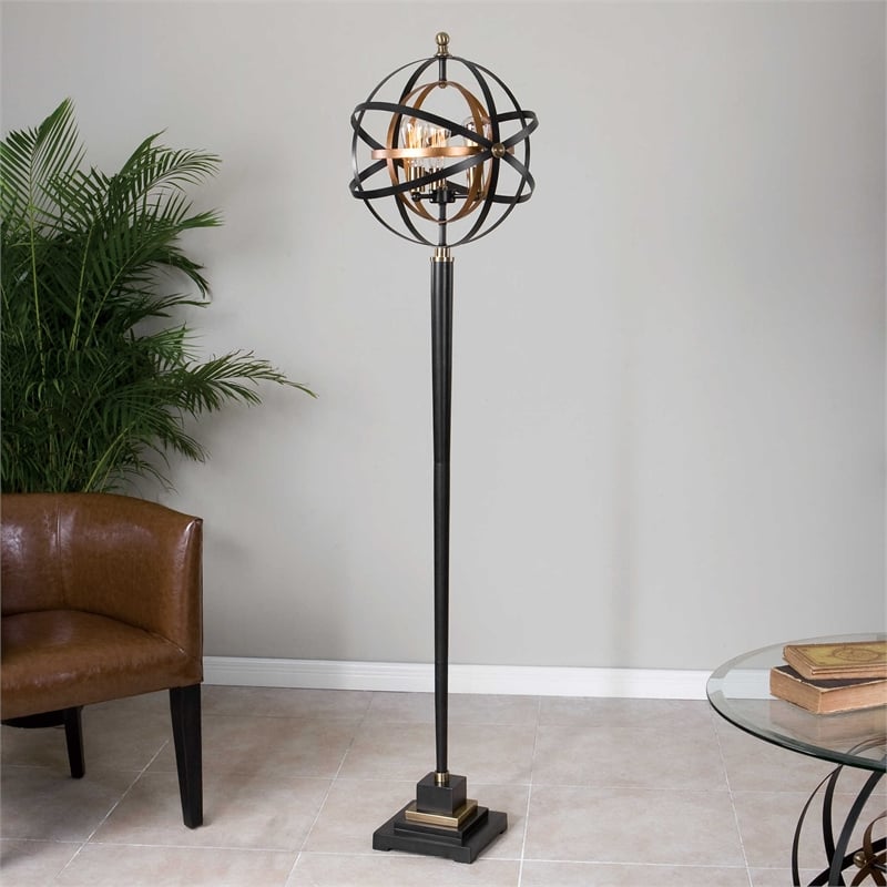 Sphere deals floor lamp