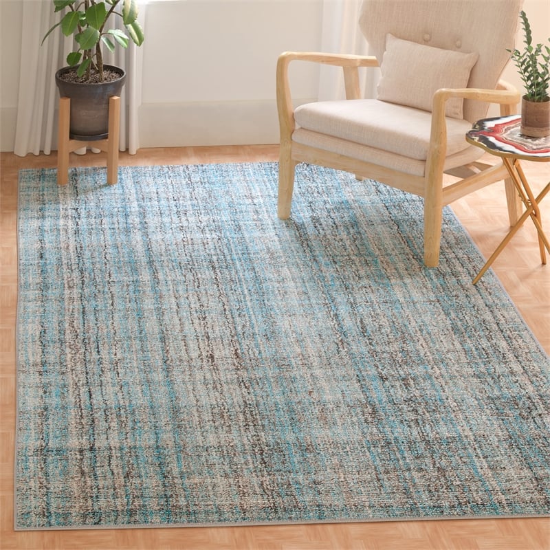 Safavieh Abstract 6' X 9' Handmade Rug in Blue