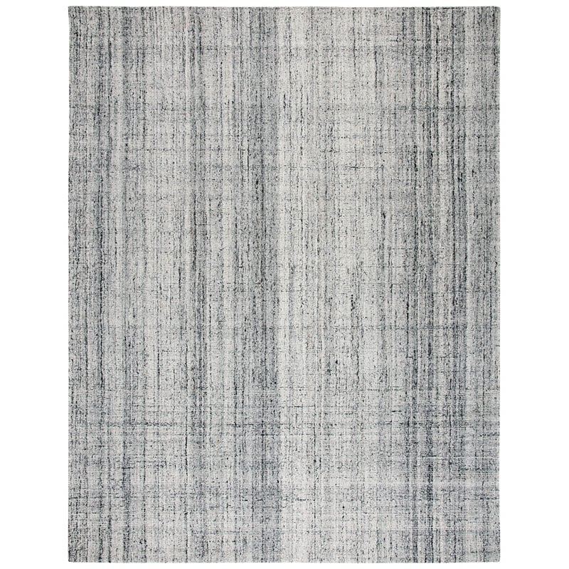 Safavieh Abstract 8' X 10' Handmade Rug in Gray and Black