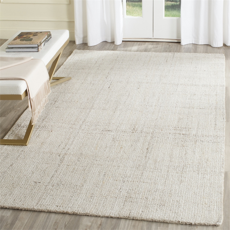 Safavieh Abstract 4' X 6' Handmade Rug in Ivory