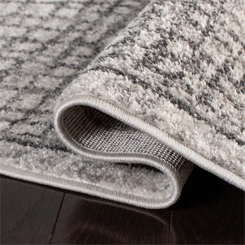Safavieh Adirondack 3' X 5' Power Loomed Rug in Silver and Ivory