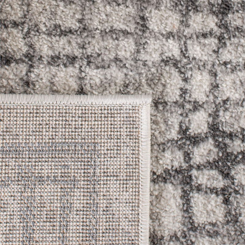 Safavieh Adirondack 3' X 5' Power Loomed Rug in Silver and Ivory