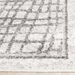 Safavieh Adirondack 6' X 9' Power Loomed Rug in Silver and Ivory