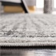 Safavieh Adirondack 6' X 9' Power Loomed Rug in Silver and Ivory