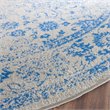Safavieh Adirondack 10' Round Power Loomed Rug in Gray and Blue