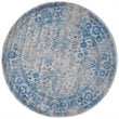 Safavieh Adirondack 10' Round Power Loomed Rug in Gray and Blue