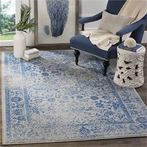 Safavieh Adirondack 6' X 9' Power Loomed Rug in Gray and Blue