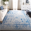 Safavieh Adirondack 6' Square Power Loomed Rug in Gray and Blue
